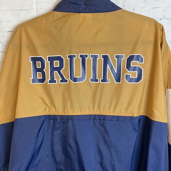 VINTAGE UCLA BRUINS WINDBREAKER XL JACKET Apex One Athleisure Streetwear Fan - Picture 5 of 16